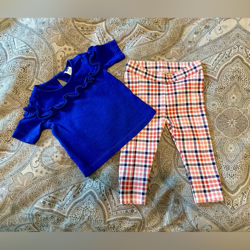 Janie and Jack Girls Outfit 6-12 mos
